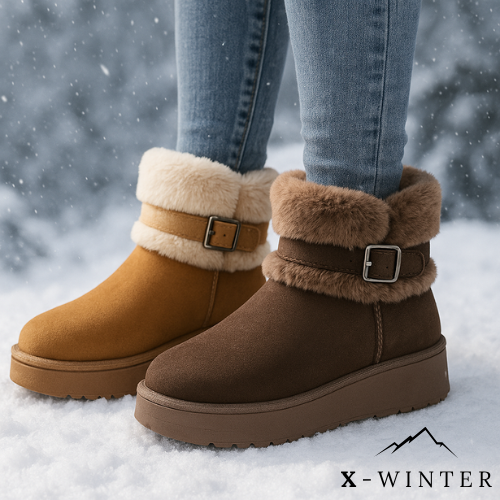 NEW Thick Soled Plush Mid-calf Snow Boots