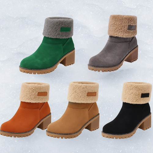 Warm & Plush Fur Snow Ankle Boots