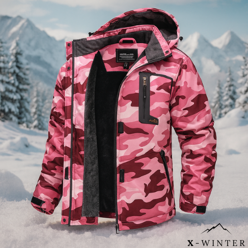 Winter Fashion Waterproof Thermal Fleece Ski Snowboard Jacket