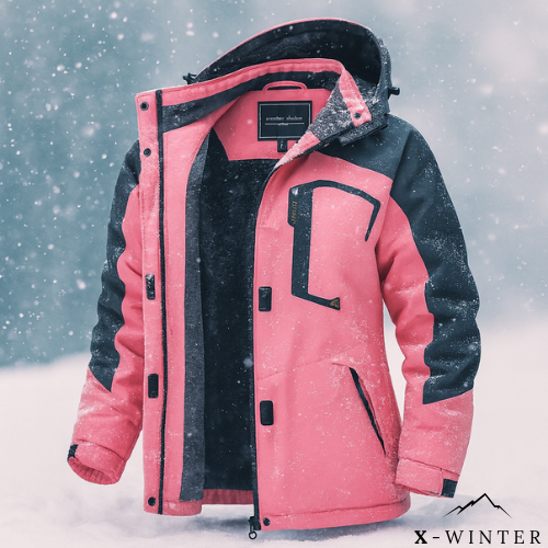 Winter Fashion Waterproof Thermal Fleece Ski Snowboard Jacket