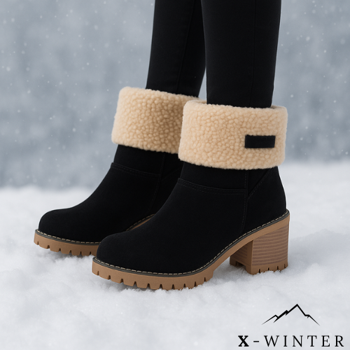 Warm & Plush Fur Snow Ankle Boots