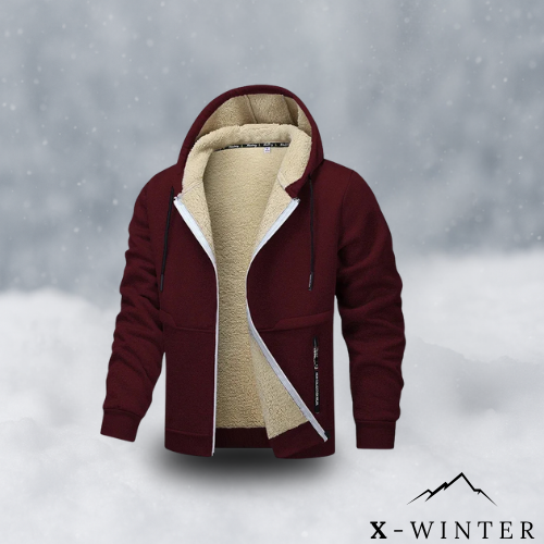 X-WINTER | Lambswool Zip Hoodie