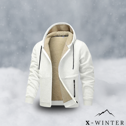 X-WINTER | Lambswool Zip Hoodie
