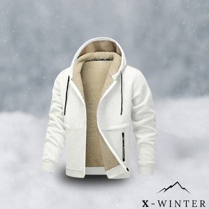 X-WINTER | Lambswool Zip Hoodie