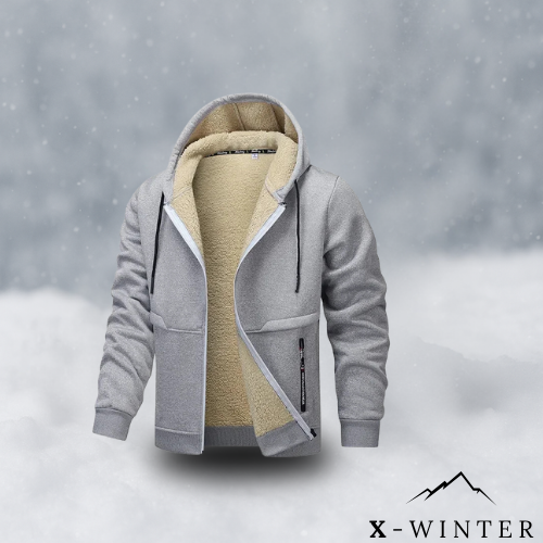 X-WINTER | Lambswool Zip Hoodie