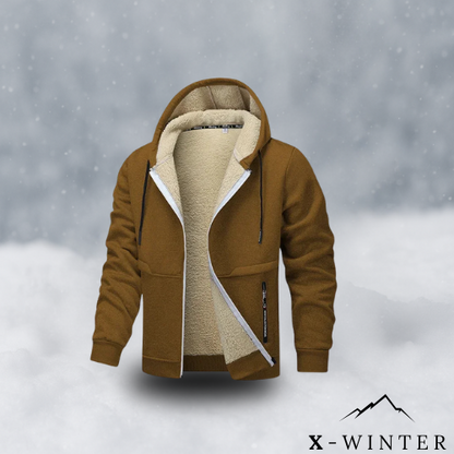 X-WINTER | Lambswool Zip Hoodie