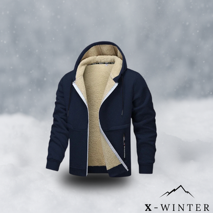 X-WINTER | Lambswool Zip Hoodie