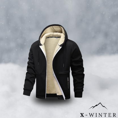X-WINTER | Lambswool Zip Hoodie