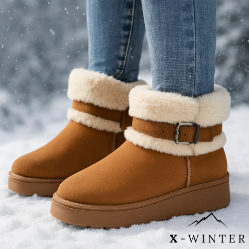 NEW Thick Soled Plush Mid-calf Snow Boots