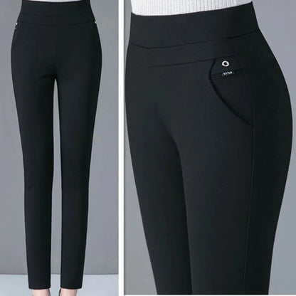 NEW Autumn / Winter High Waist Straight Casual Trousers