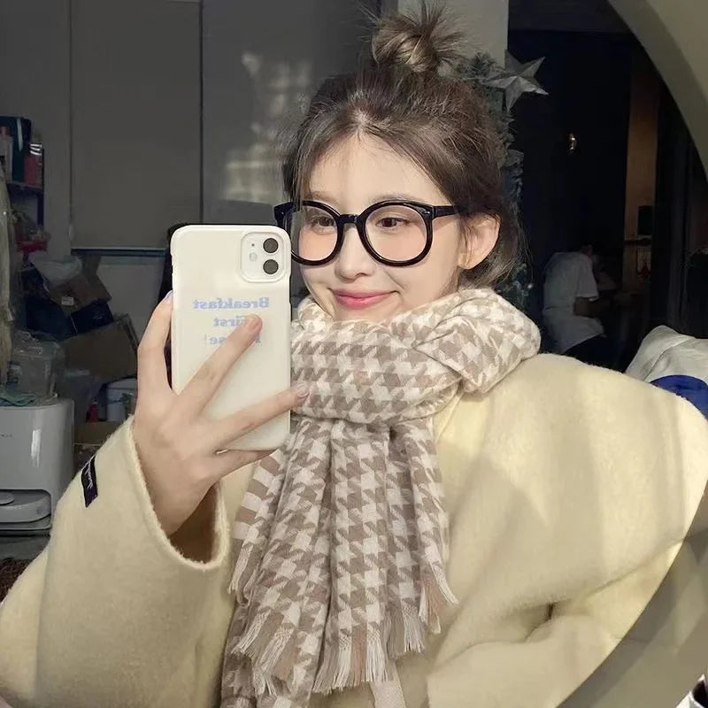 X-WINTER | Cozy Plaid Scarf