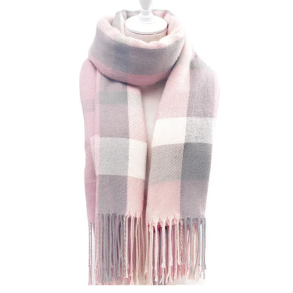 X-WINTER | Cozy Plaid Scarf