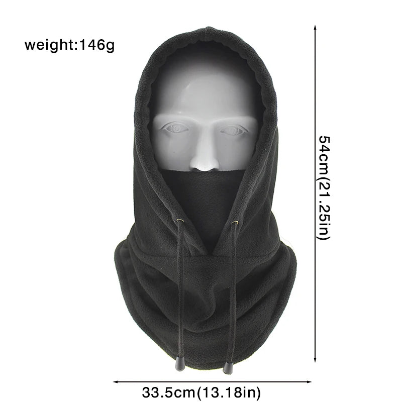 X-WINTER | Plush Balaclava Hoodie
