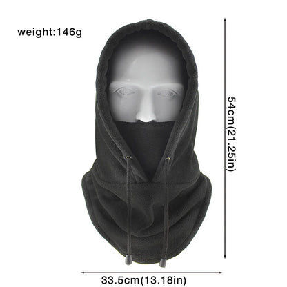 X-WINTER | Plush Balaclava Hoodie