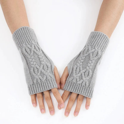 X-WINTER | Wool-Knit Arm Gloves