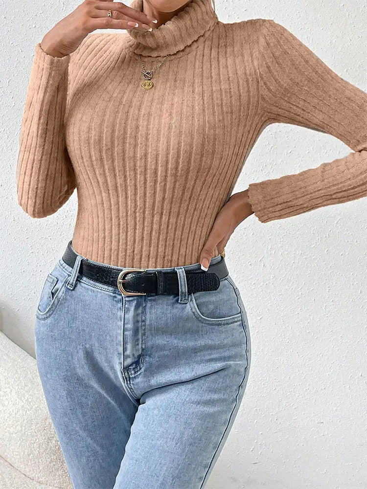 X-WINTER | Ribbed Knit Bodysuit