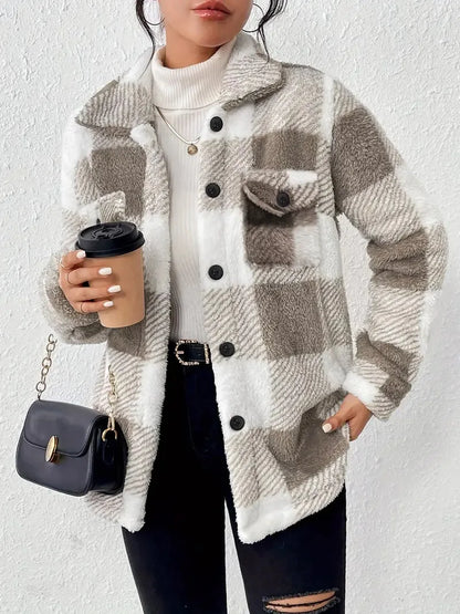 X-WINTER | Urban Plaid Coat
