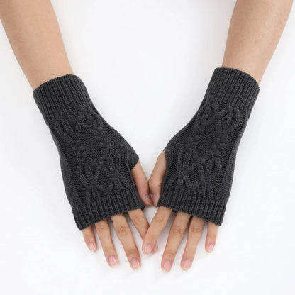 X-WINTER | Wool-Knit Arm Gloves