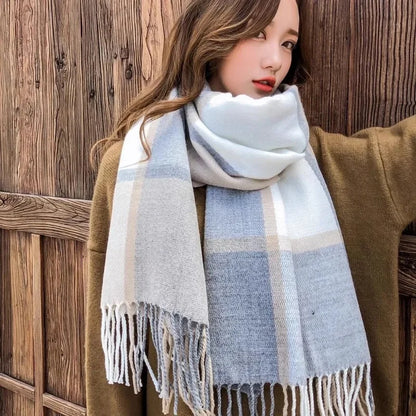 X-WINTER | Cozy Plaid Scarf