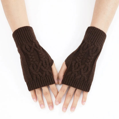 X-WINTER | Wool-Knit Arm Gloves