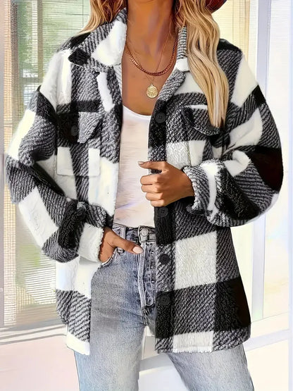 X-WINTER | Urban Plaid Coat