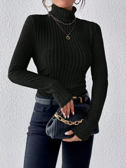 X-WINTER | Basic Knit Turtleneck