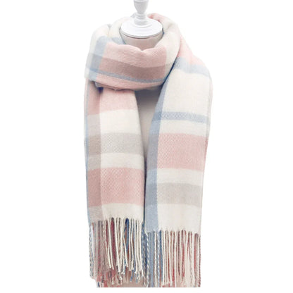 X-WINTER | Cozy Plaid Scarf