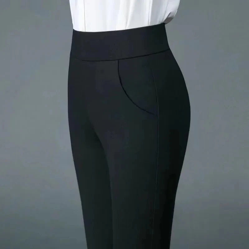 NEW Autumn / Winter High Waist Straight Casual Trousers