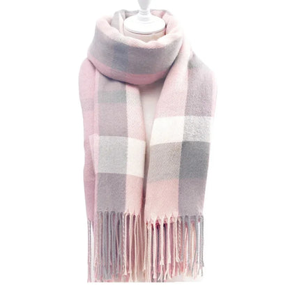 X-WINTER | Cozy Plaid Scarf