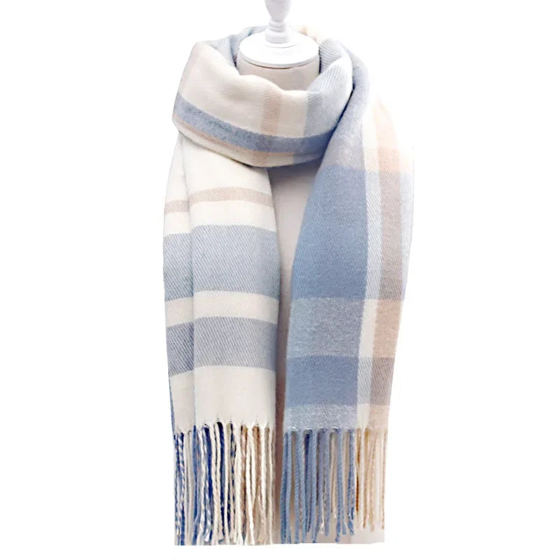 X-WINTER | Cozy Plaid Scarf