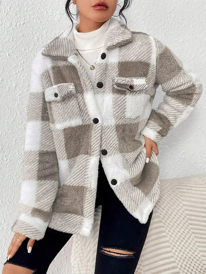 X-WINTER | Urban Plaid Coat