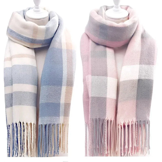 X-WINTER | Cozy Plaid Scarf