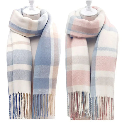 X-WINTER | Cozy Plaid Scarf