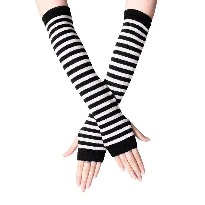 X-WINTER | Wool-Knit Arm Gloves